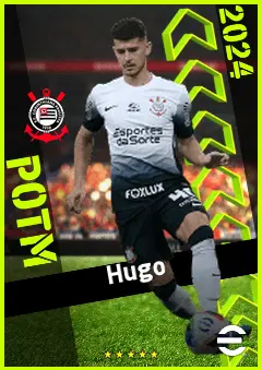 Hugo eFootball 2026 player card, 90 OVR LB
