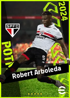 Robert Arboleda eFootball 2026 player card, 92 OVR CB