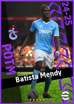 Batista Mendy eFootball 2026 player card, 91 OVR CB