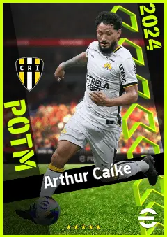 Arthur Caíke eFootball 2026 player card, 89 OVR CF