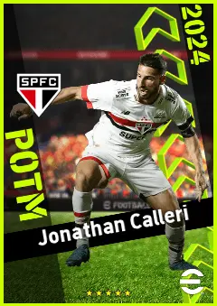 Jonathan Calleri eFootball 2026 player card, 93 OVR CF