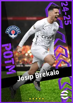 Josip Brekalo eFootball 2026 player card, 93 OVR AMF