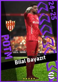 Bilal Bayazıt eFootball 2026 player card, 91 OVR GK