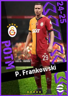 P. Frankowski eFootball 2026 player card, 93 OVR RB