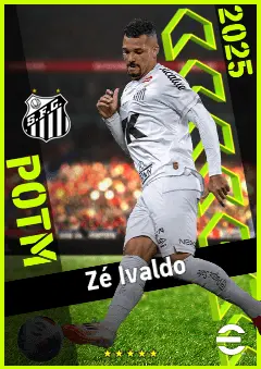 Zé Ivaldo eFootball 2026 player card, 91 OVR CB