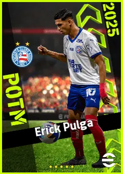 Erick Pulga eFootball 2026 player card, 92 OVR AMF