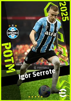 Igor Serrote eFootball 2026 player card, 90 OVR RB