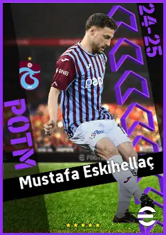 Mustafa Eskihellaç eFootball 2026 player card, 90 OVR LB