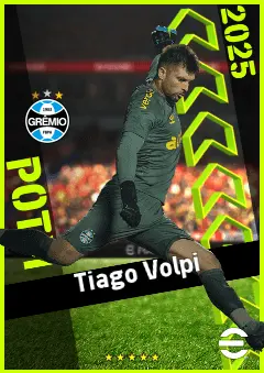 Tiago Volpi eFootball 2026 player card, 91 OVR GK