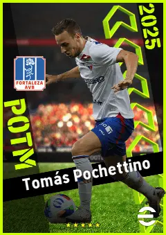 Tomás Pochettino eFootball 2026 player card, 93 OVR AMF
