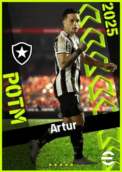Artur eFootball 2026 player card, 93 OVR CF