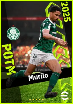 Murilo eFootball 2026 player card, 91 OVR CB
