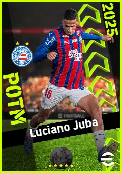 Luciano Juba eFootball 2026 player card, 93 OVR LB