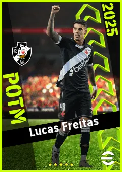 Lucas Freitas eFootball 2026 player card, 91 OVR CB