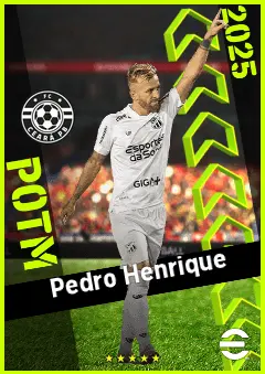 Pedro Henrique eFootball 2026 player card, 91 OVR LMF