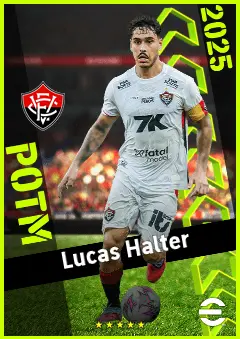 Lucas Halter eFootball 2026 player card, 91 OVR CB