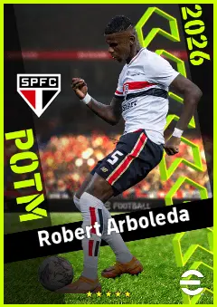 Robert Arboleda eFootball 2026 player card, 93 OVR CB