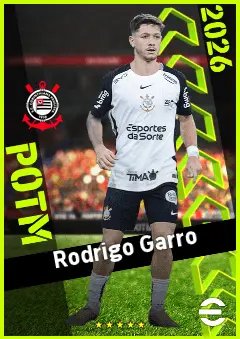 Rodrigo Garro eFootball 2026 player card, 93 OVR AMF