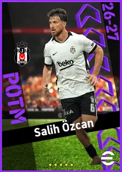 Salih Özcan eFootball 2026 player card, 93 OVR DMF