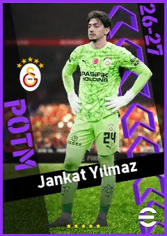 Jankat Yılmaz eFootball 2026 player card, 91 OVR GK