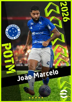 João Marcelo eFootball 2026 player card, 91 OVR CB