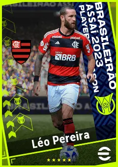 Léo Pereira eFootball 2026 player card, 93 OVR CB