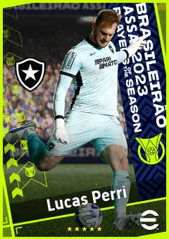 Lucas Perri eFootball 2026 player card, 94 OVR GK
