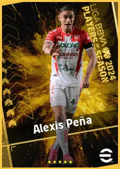 Alexis Peña eFootball 2026 player card, 92 OVR CB