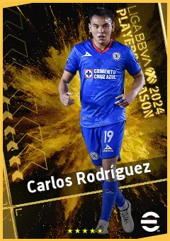 Carlos Rodríguez eFootball 2026 player card, 94 OVR CMF