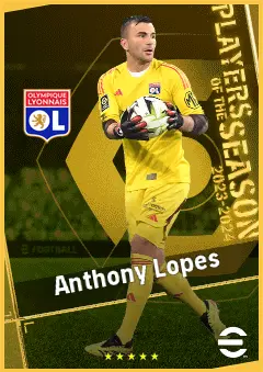 Anthony Lopes eFootball 2026 player card, 94 OVR GK