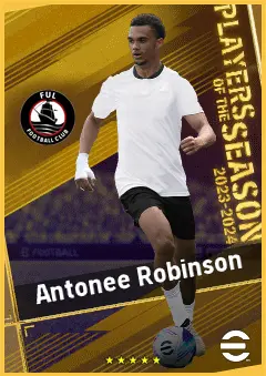 Antonee Robinson eFootball 2026 player card, 93 OVR LB