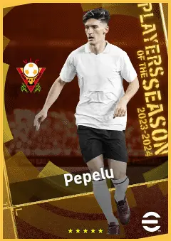 Pepelu eFootball 2026 player card, 94 OVR DMF