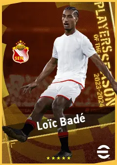Loïc Badé eFootball 2026 player card, 94 OVR CB