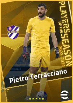 Pietro Terracciano eFootball 2026 player card, 93 OVR GK