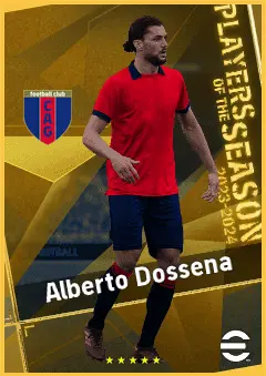 Alberto Dossena eFootball 2026 player card, 92 OVR CB