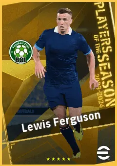 Lewis Ferguson eFootball 2026 player card, 94 OVR AMF