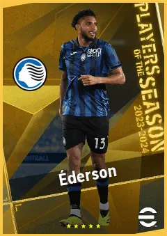 Éderson eFootball 2026 player card, 94 OVR CMF