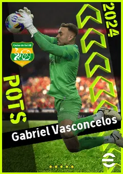 Gabriel Vasconcelos eFootball 2026 player card, 93 OVR GK
