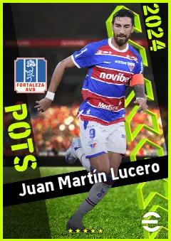 Juan Martín Lucero eFootball 2026 player card, 93 OVR CF