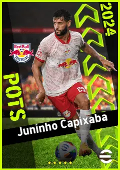 Juninho Capixaba eFootball 2026 player card, 95 OVR LB