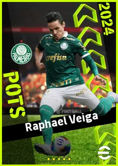 Raphael Veiga eFootball 2026 player card, 94 OVR AMF