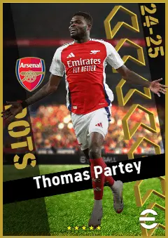 Thomas Partey eFootball 2026 player card, 95 OVR DMF