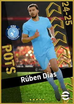 Rúben Dias eFootball 2026 player card, 96 OVR CB