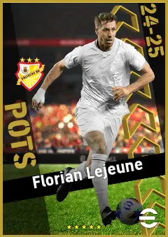 Florian Lejeune eFootball 2026 player card, 94 OVR CB