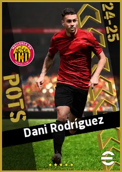 Dani Rodríguez eFootball 2026 player card, 93 OVR AMF