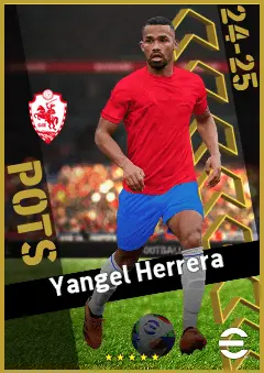 Yangel Herrera eFootball 2026 player card, 94 OVR DMF