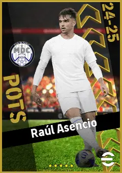 Raúl Asencio eFootball 2026 player card, 94 OVR CB