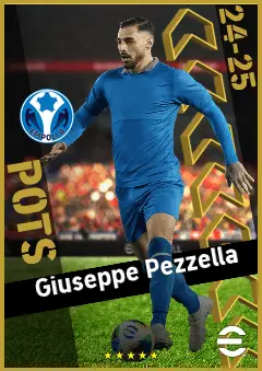 Giuseppe Pezzella eFootball 2026 player card, 93 OVR LB