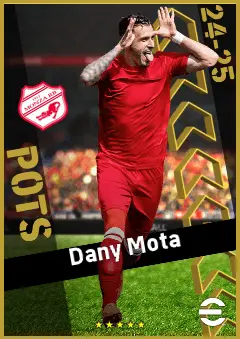 Dany Mota eFootball 2026 player card, 93 OVR CF