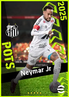 Neymar Jr eFootball 2026 player card, 95 OVR AMF